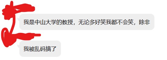 我是中大计算机的老师，无论多好笑我都不会笑