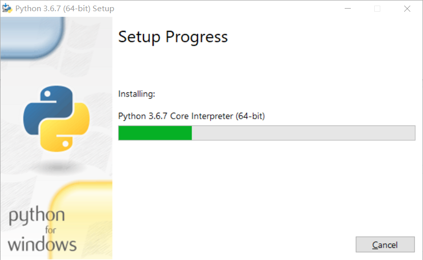 installing